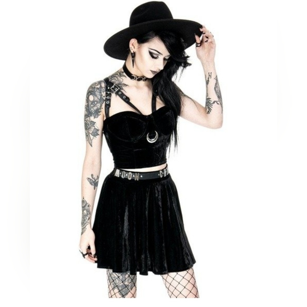 Moon Goddess Harness Crop Top